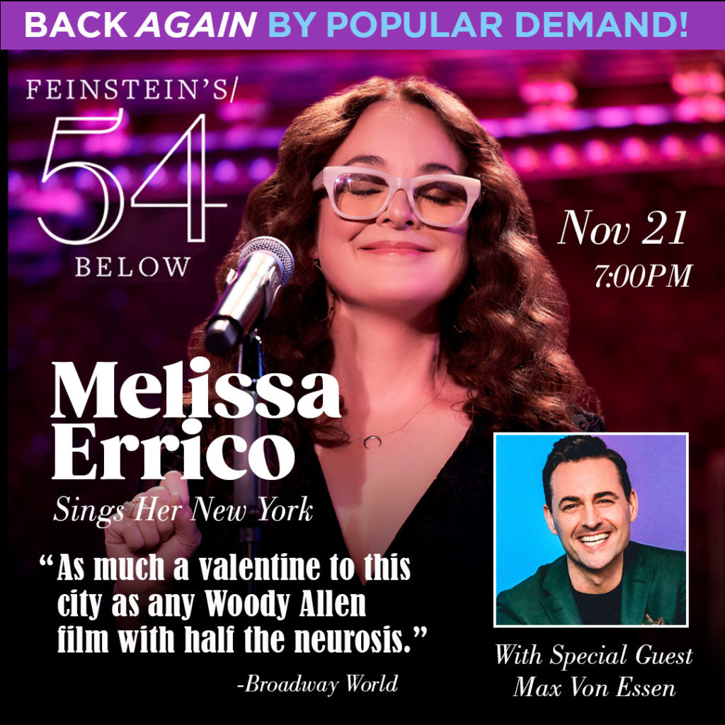 Melissa Errico Sings Her NY