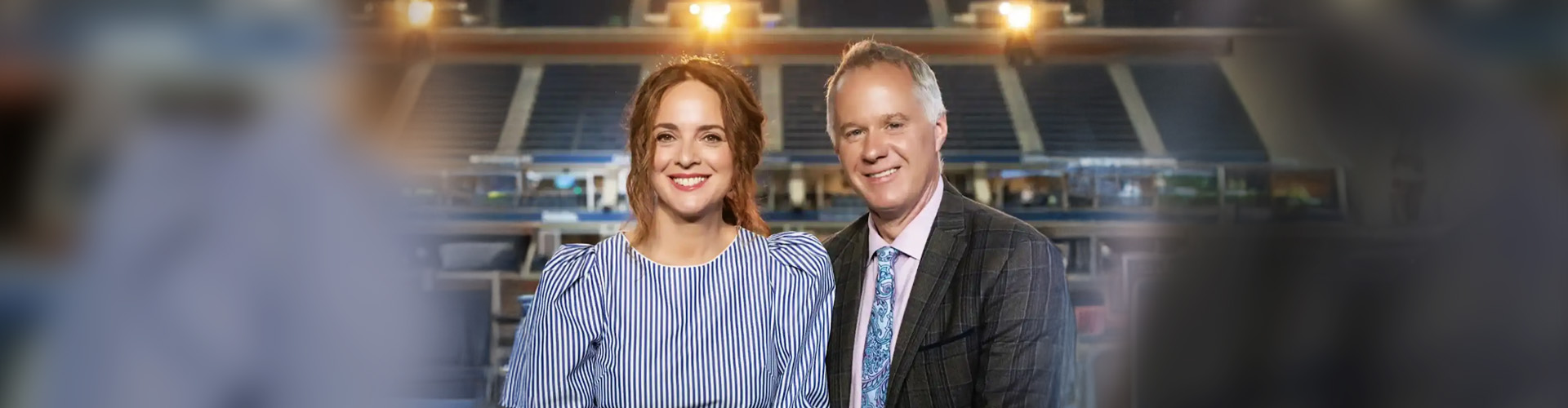 Melissa Errico and Patrick McEnroe