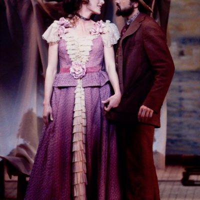 Melissa Errico and Raúl Esparza in Sunday in the Park with George